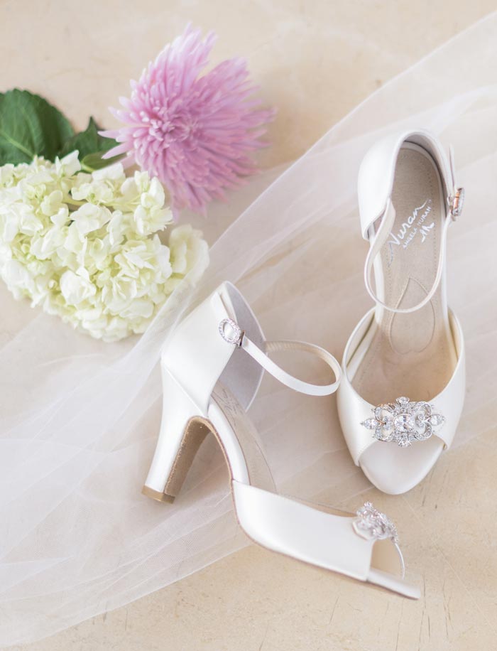 Bridal shoes at It's Your Day Bridal Boutique