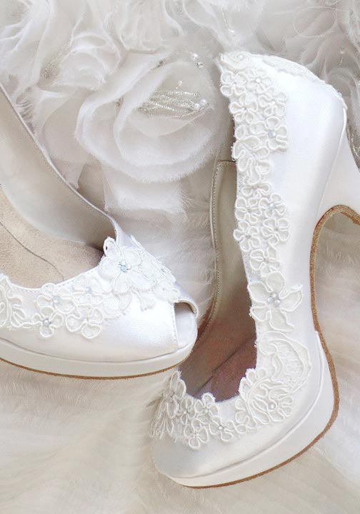 Bridal shoes at It's Your Day Bridal Boutique