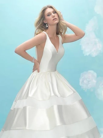 Allure Bridals Style #9462 #2 Ivory/Nude thumbnail