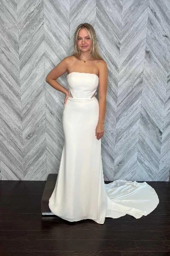 The Taylor'd to You Collection Style #PA1217 Evelyn #0 Ivory thumbnail