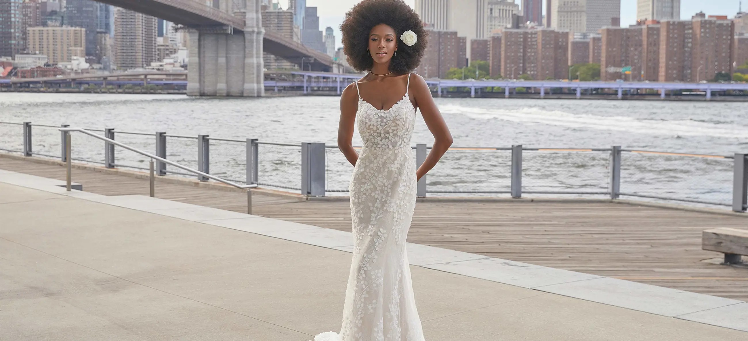 Madison James bridal gown