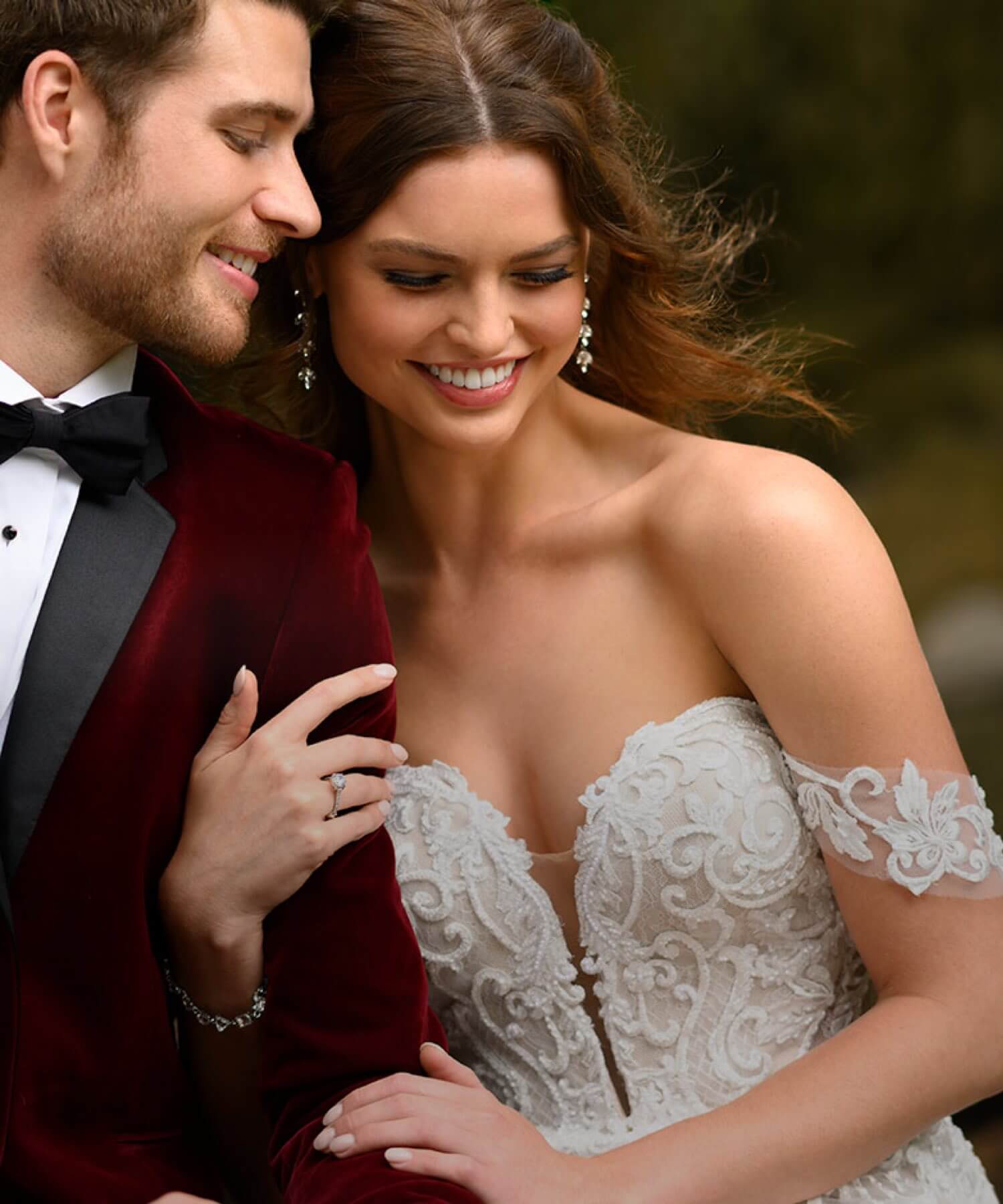 Essense of Australia bridal gowns at It's Your Day Bridal Boutique located in LaSalle, Ontario. Mobile image.
