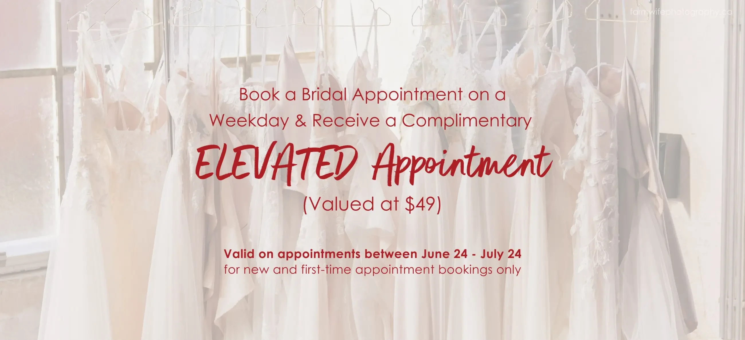 Elevated Appointments Banner